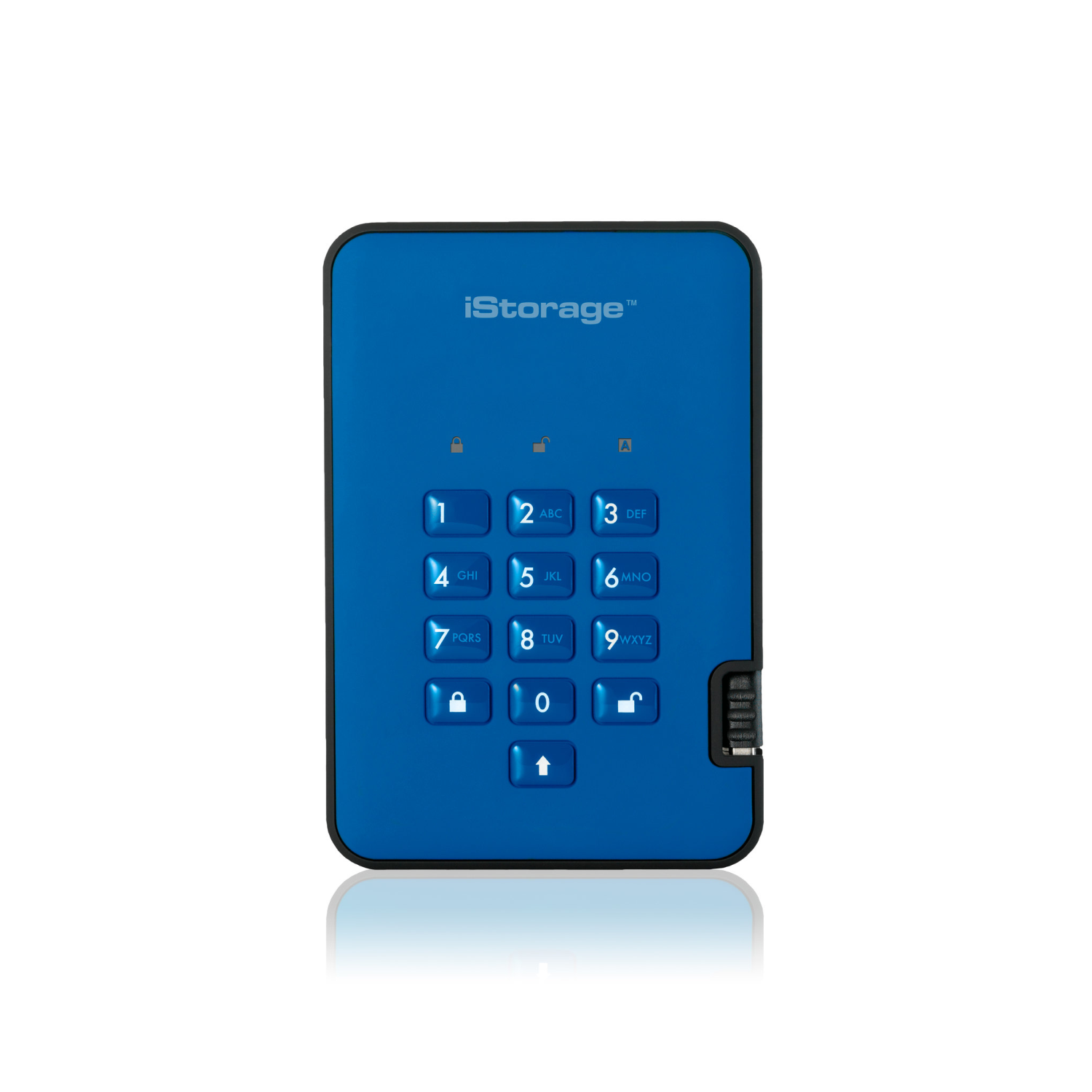 iStorage diskAshur2 External Hard Drives - Blue