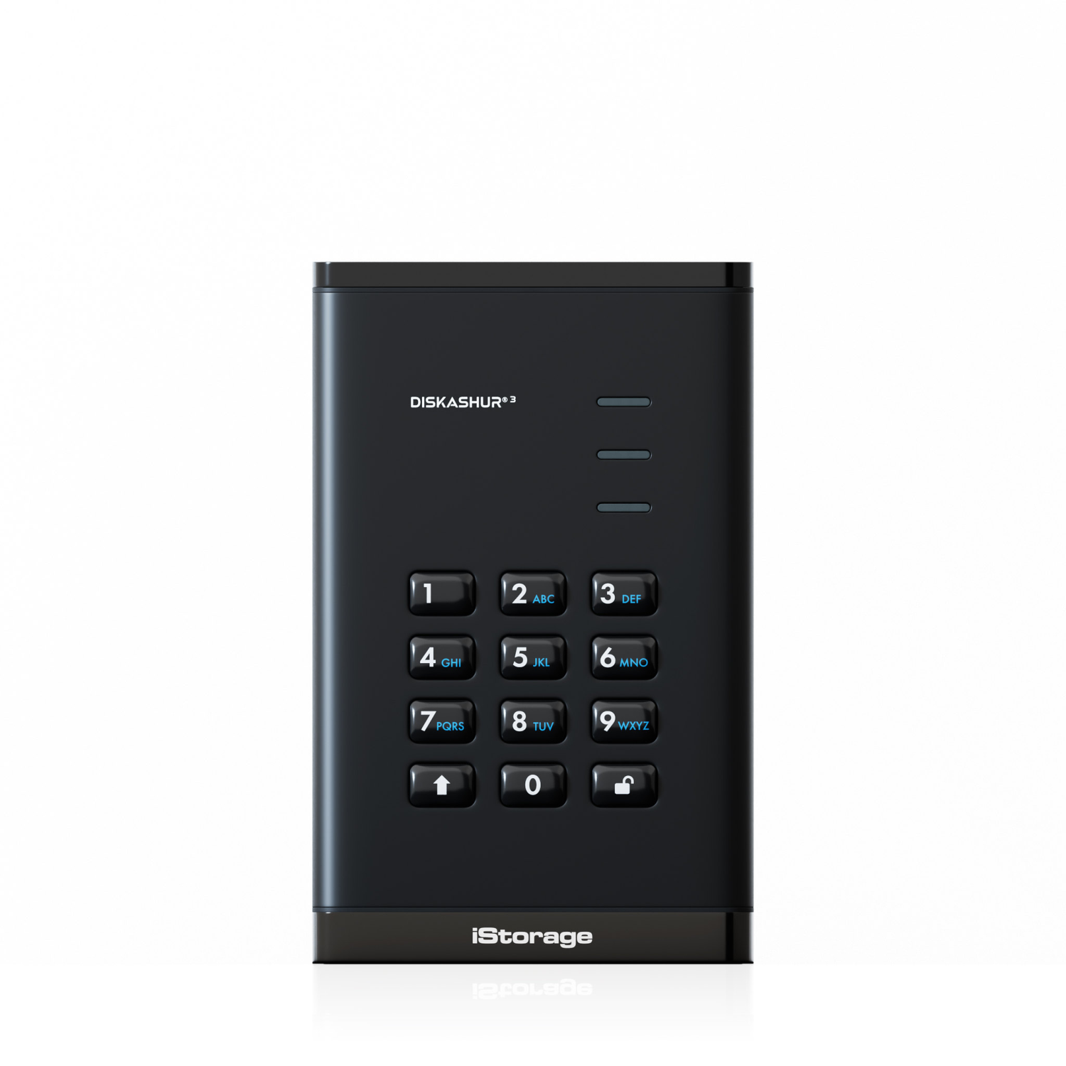 iStorage diskAshur3 External Hard Drives - Black