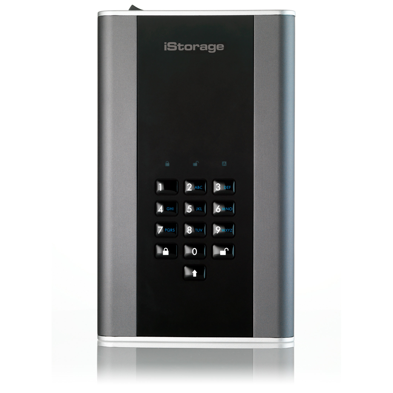 iStorage DiskAshur DT2 external hard drive 18 TB Black, Grey