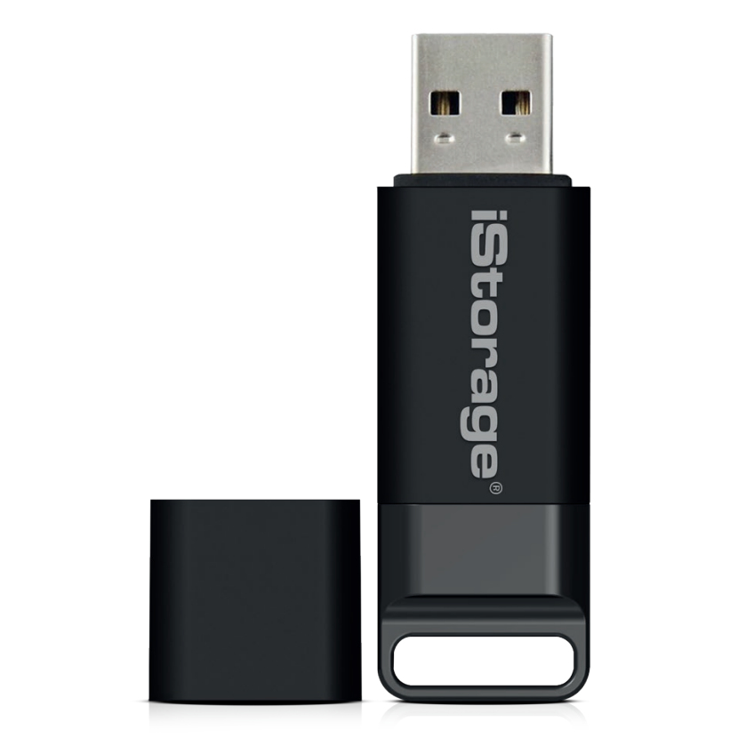 iStorage IS-FL-DBT-256-32 USB Flash Drives - Black