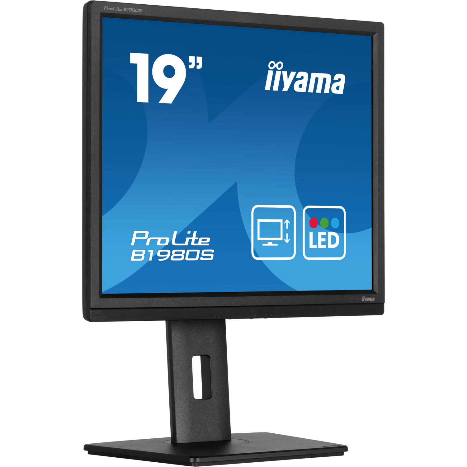 iiyama B1980S-B1 Computer Monitors - 19 Inches - Black