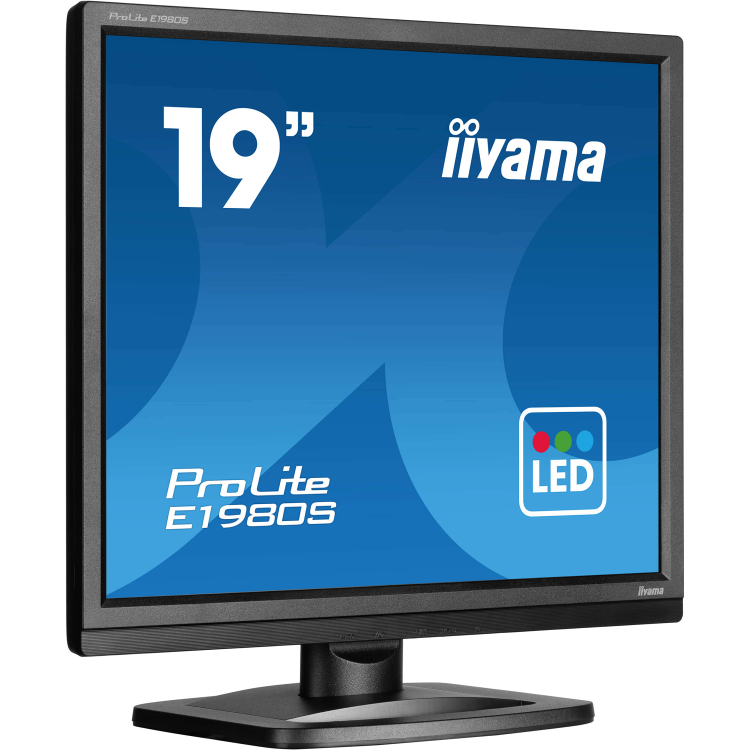 iiyama E1980S-B1 Computer Monitors - 19 Inches - Black