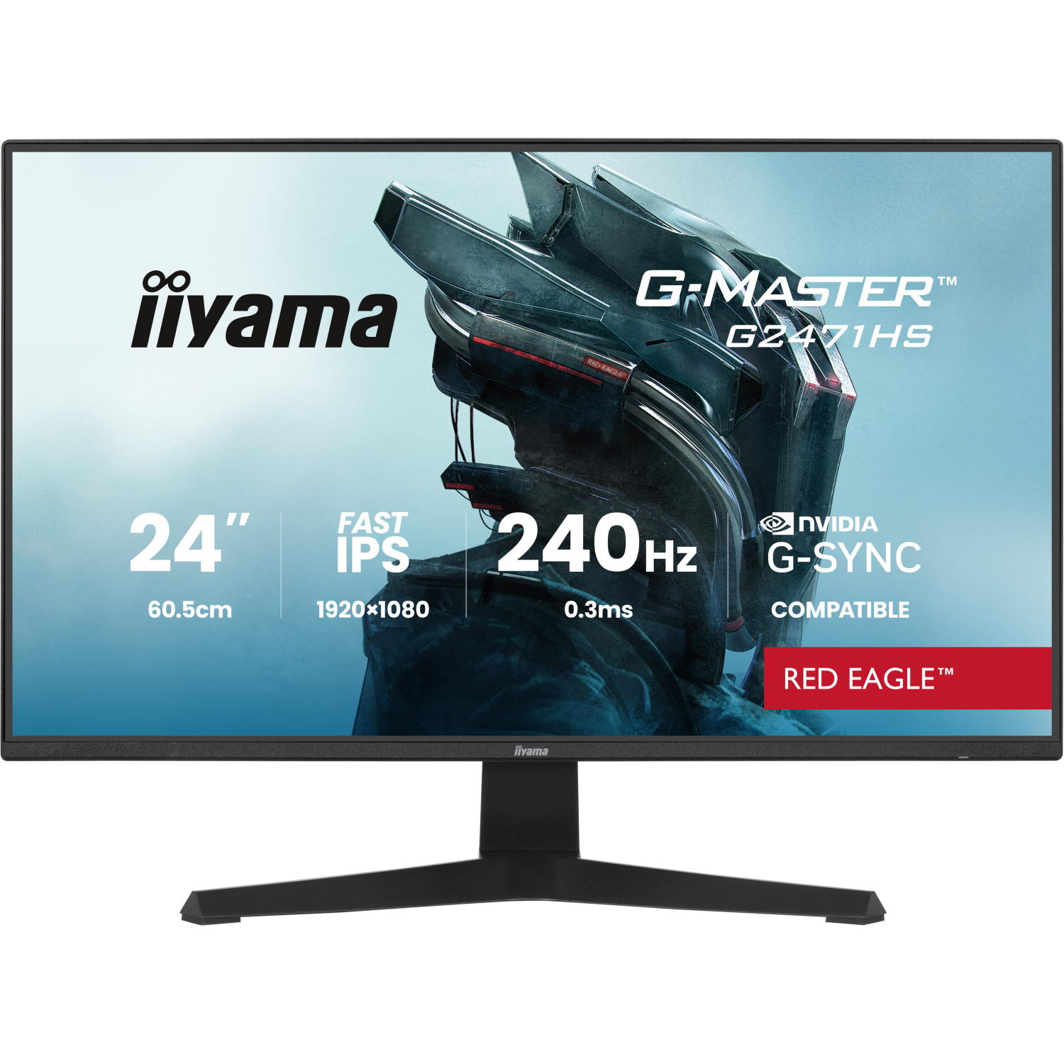 iiyama G2471HS-B1 Computer Monitors - 23.8 Inches - Black