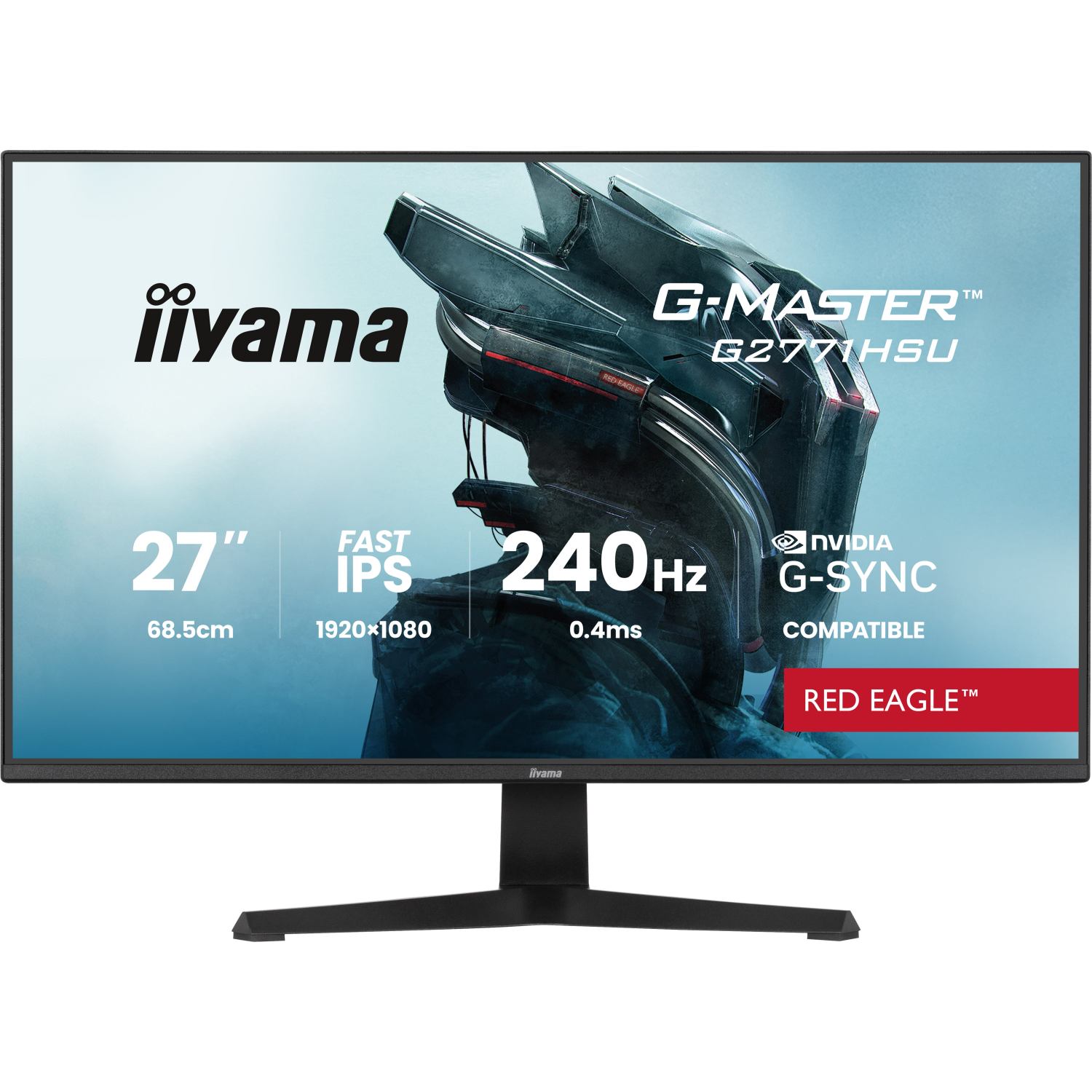 iiyama 240Hz Gaming Monitors - 27 Inches - Black