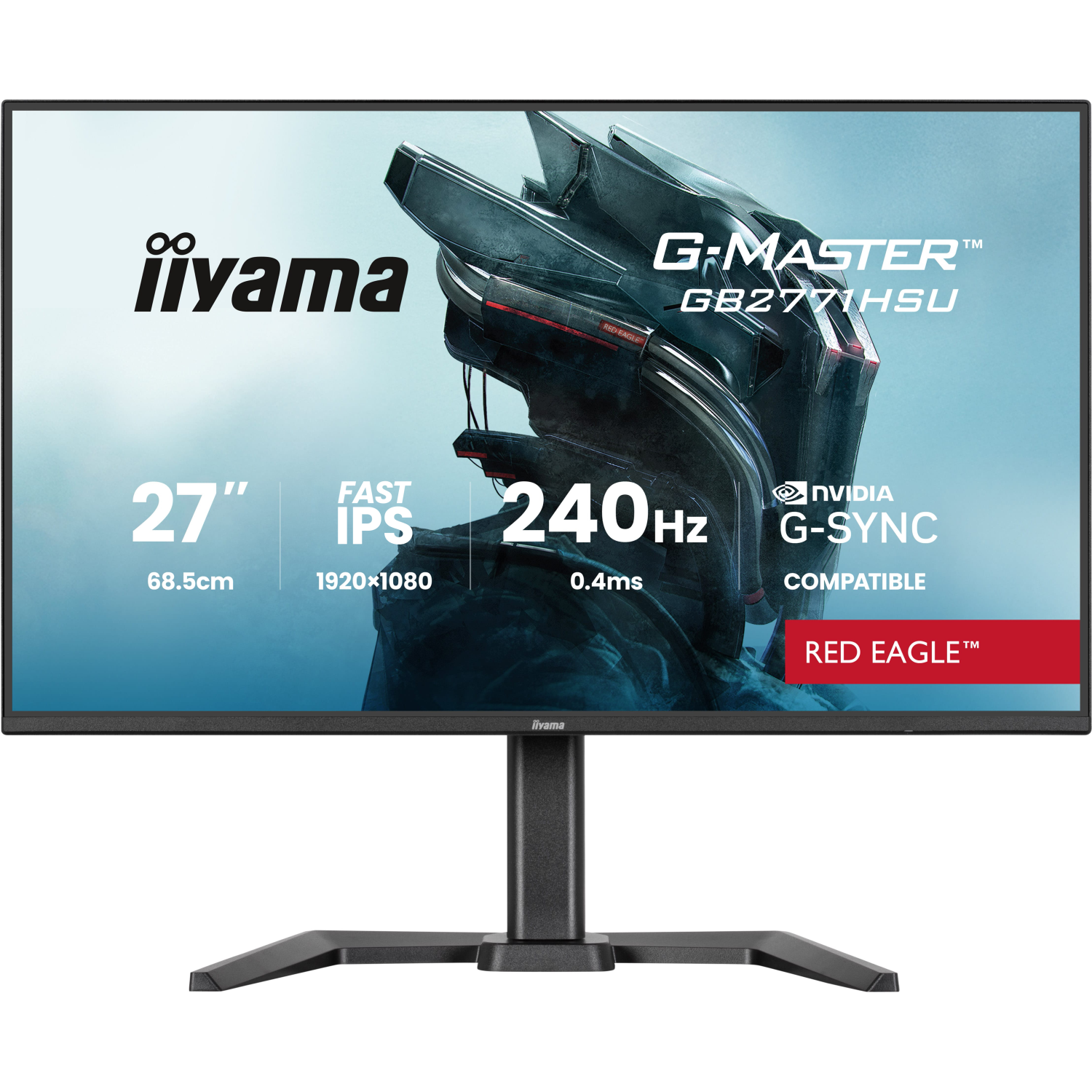 iiyama 240Hz Gaming Monitors - 27 Inches - Black