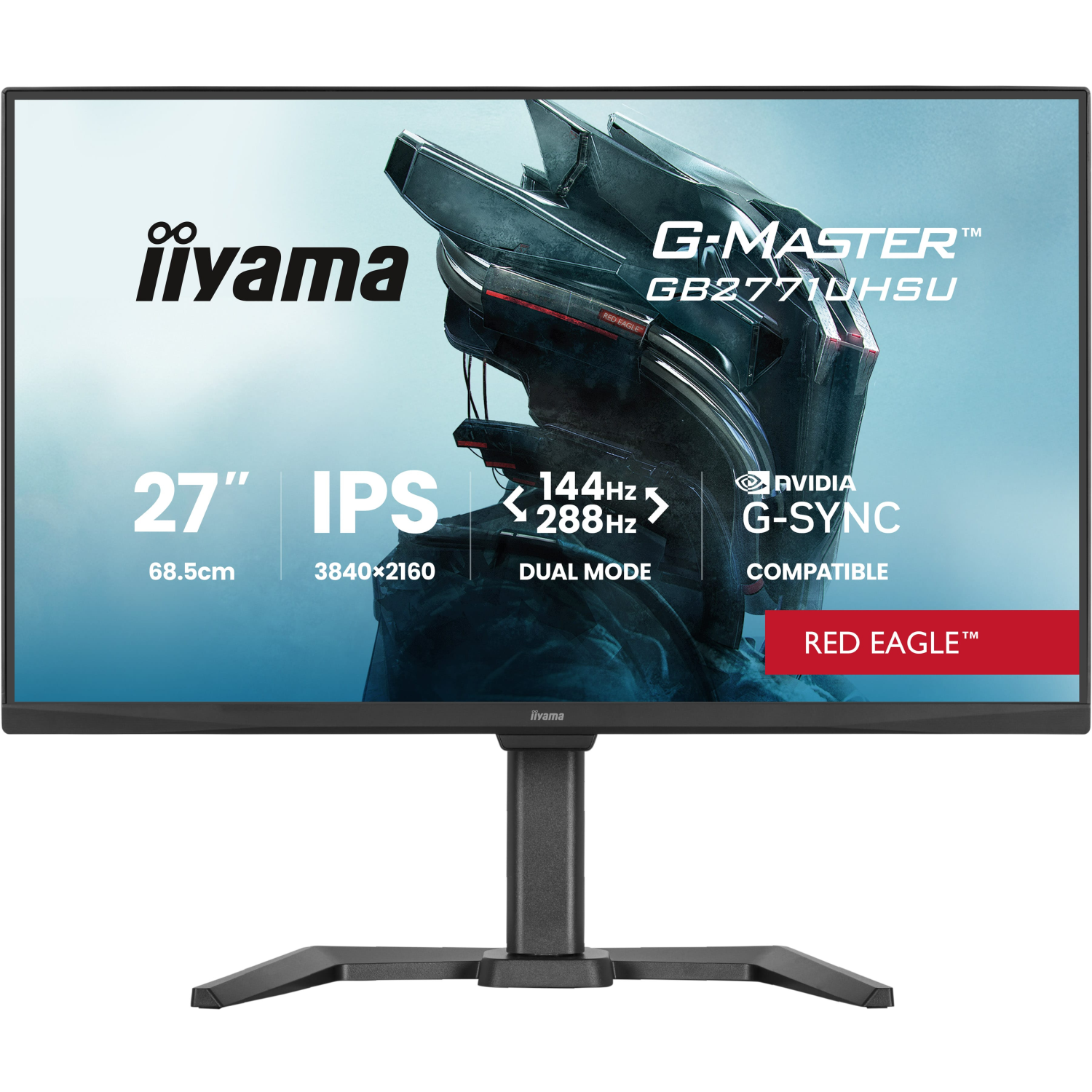 iiyama GB2771UHSU Gaming Monitors - 27 Inches - Black