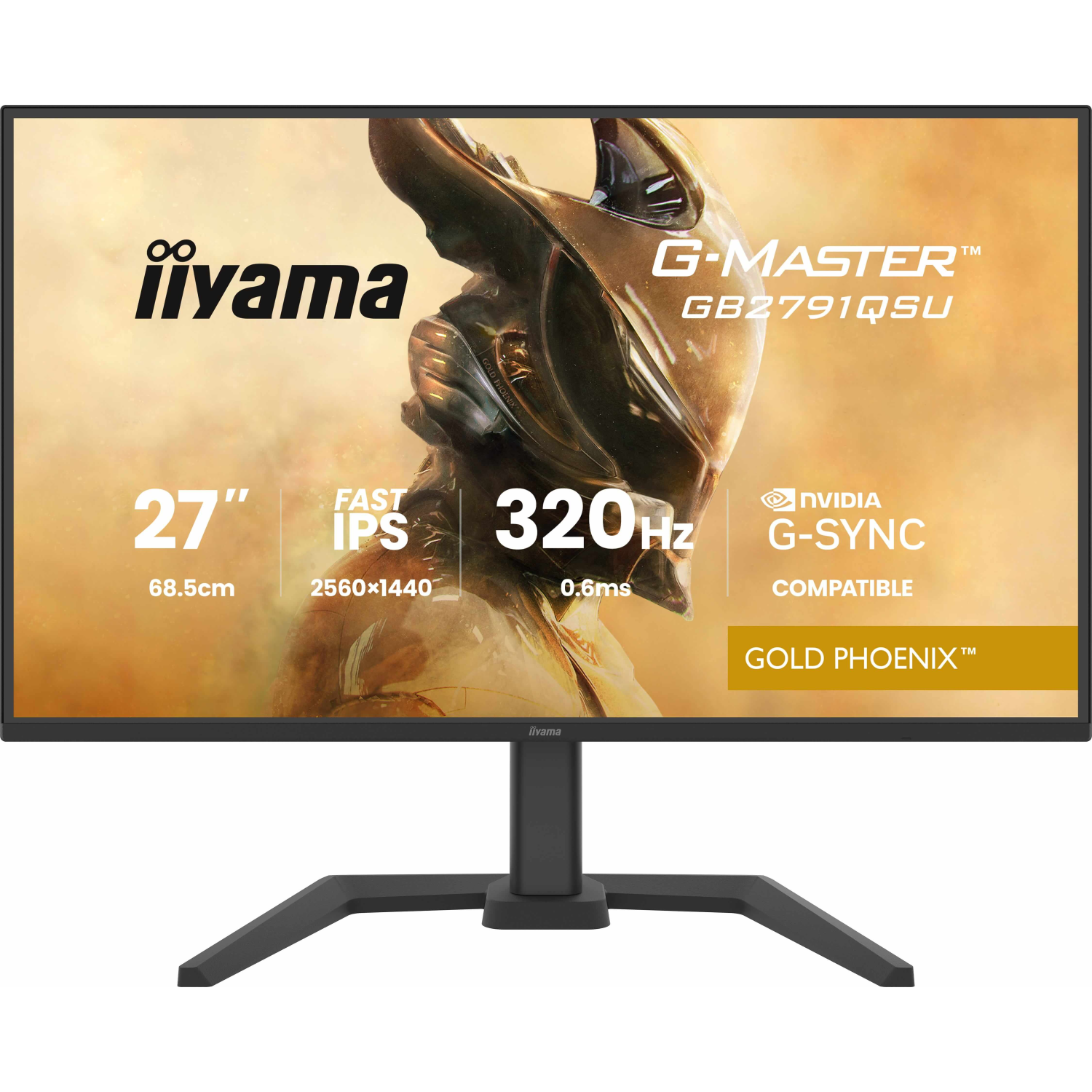iiyama GB2791QSU-B1 Gaming Monitors - 27 Inches - Black