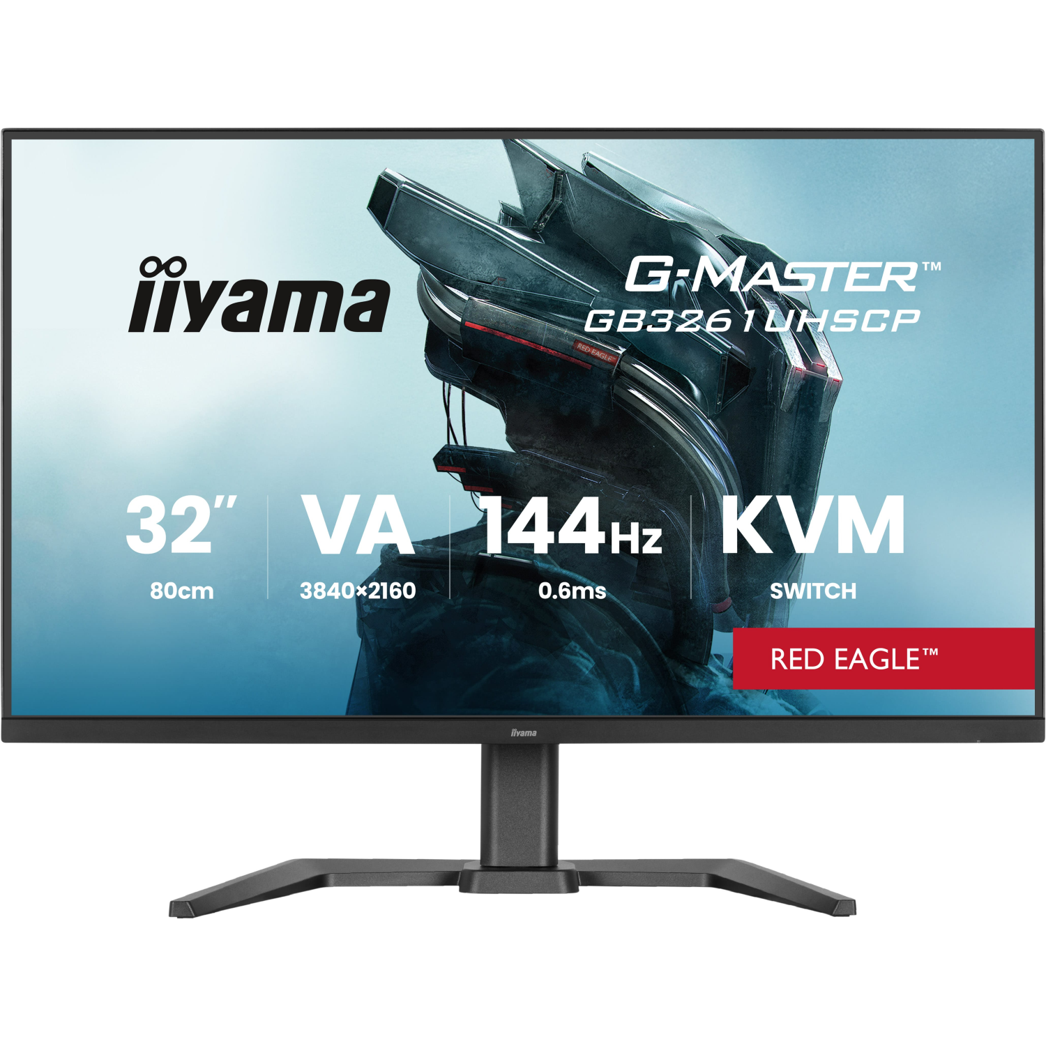 iiyama GB3261UHSCP Computer Monitors - 31.5 Inches - Black