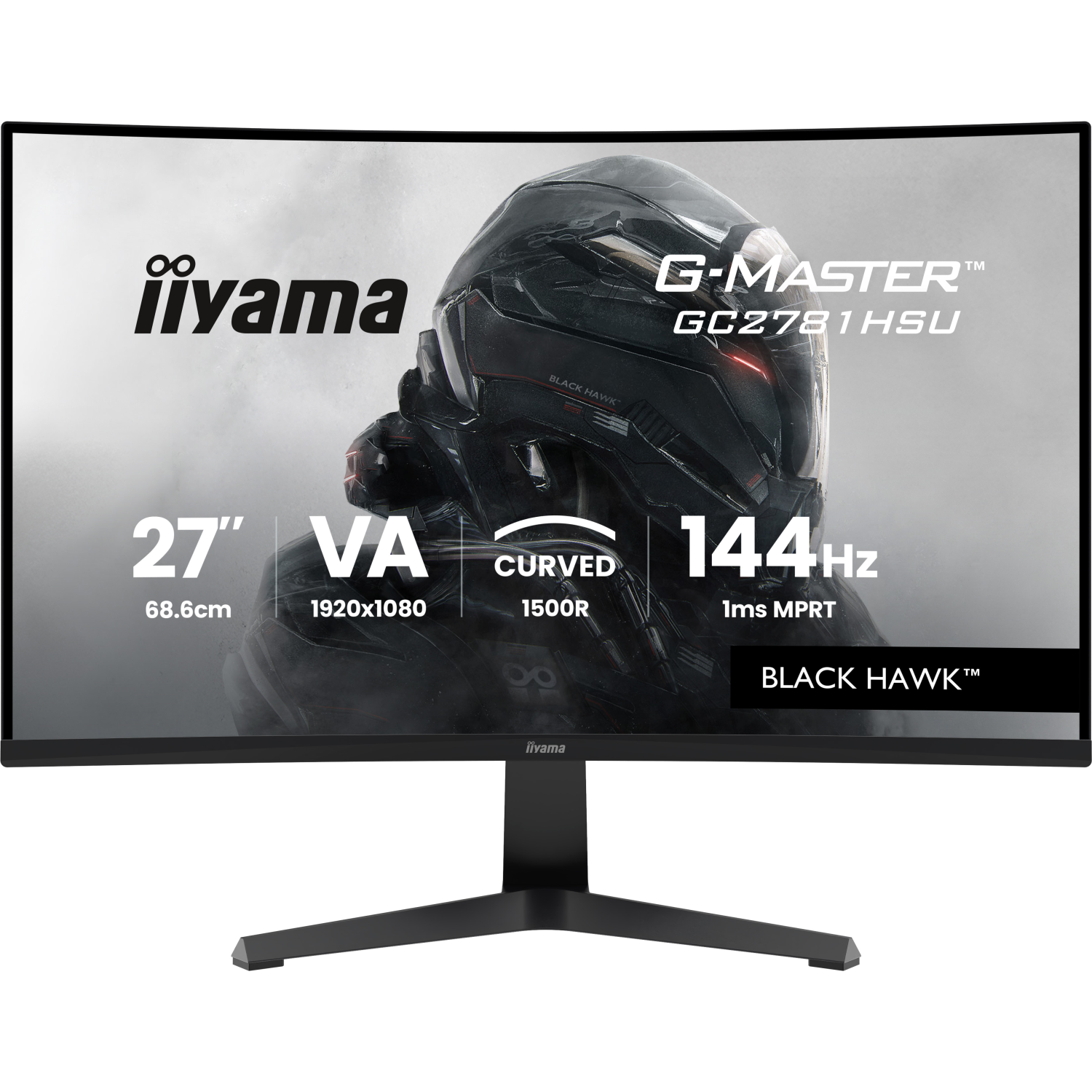 iiyama GC2781HSU-B1 Computer Monitors - 27 Inches - Black