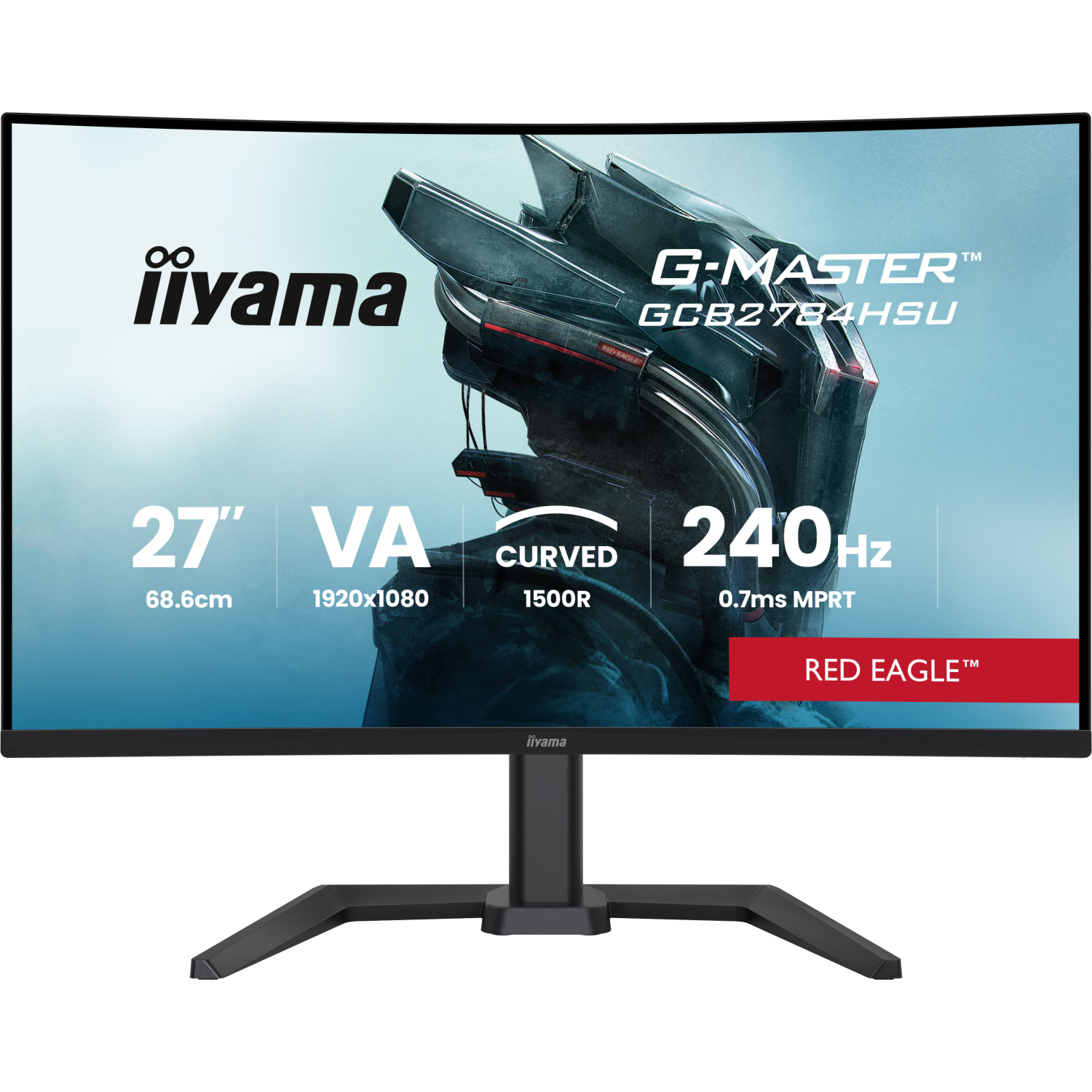 iiyama GCB2784HSU-B1 Computer Monitors - 27 Inches - Black