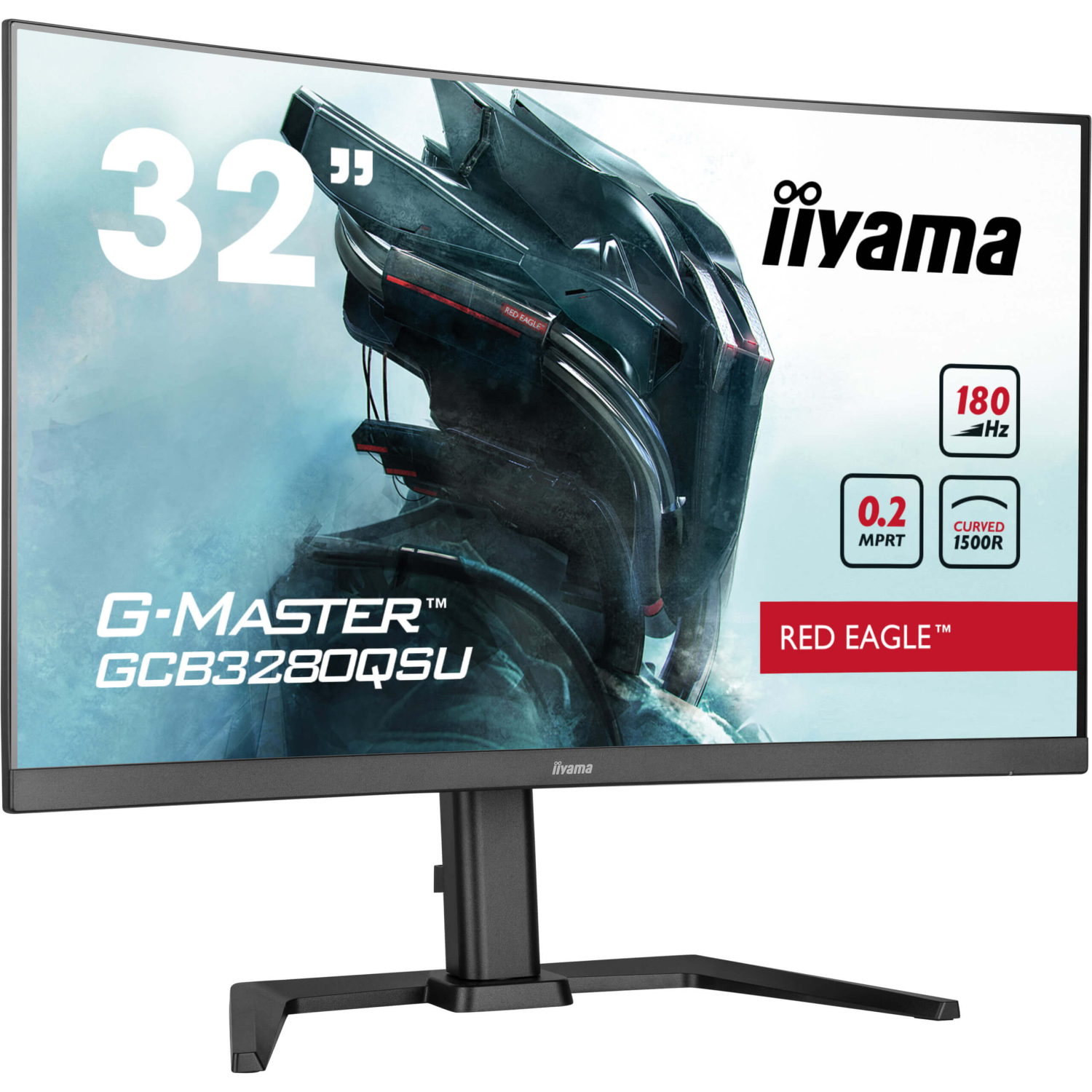 iiyama GCB3280QSU-B2 Computer Monitors - 31.5 Inches - Black