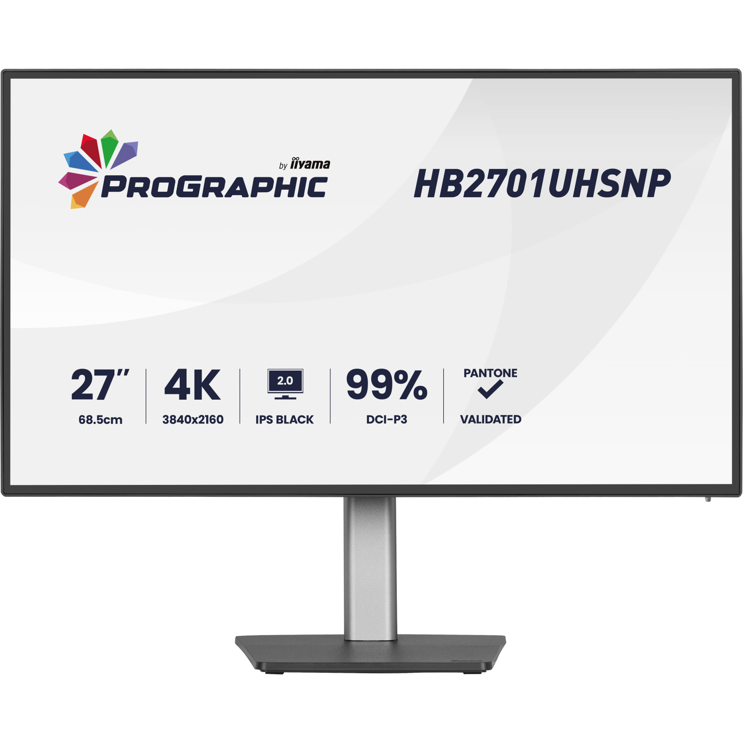 iiyama HB2701UHSNP-B1 Computer Monitors - 27 Inches - Black