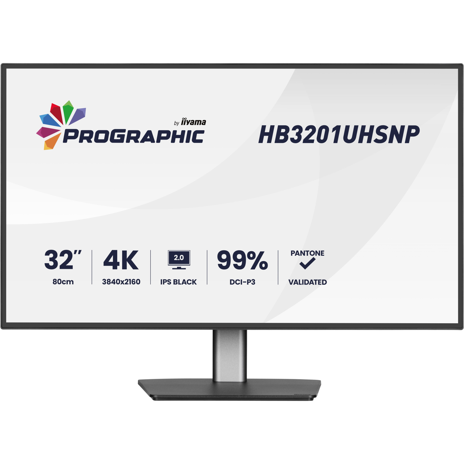 iiyama HB3201UHSNP-B1 Computer Monitors - 31.5 Inches - Black