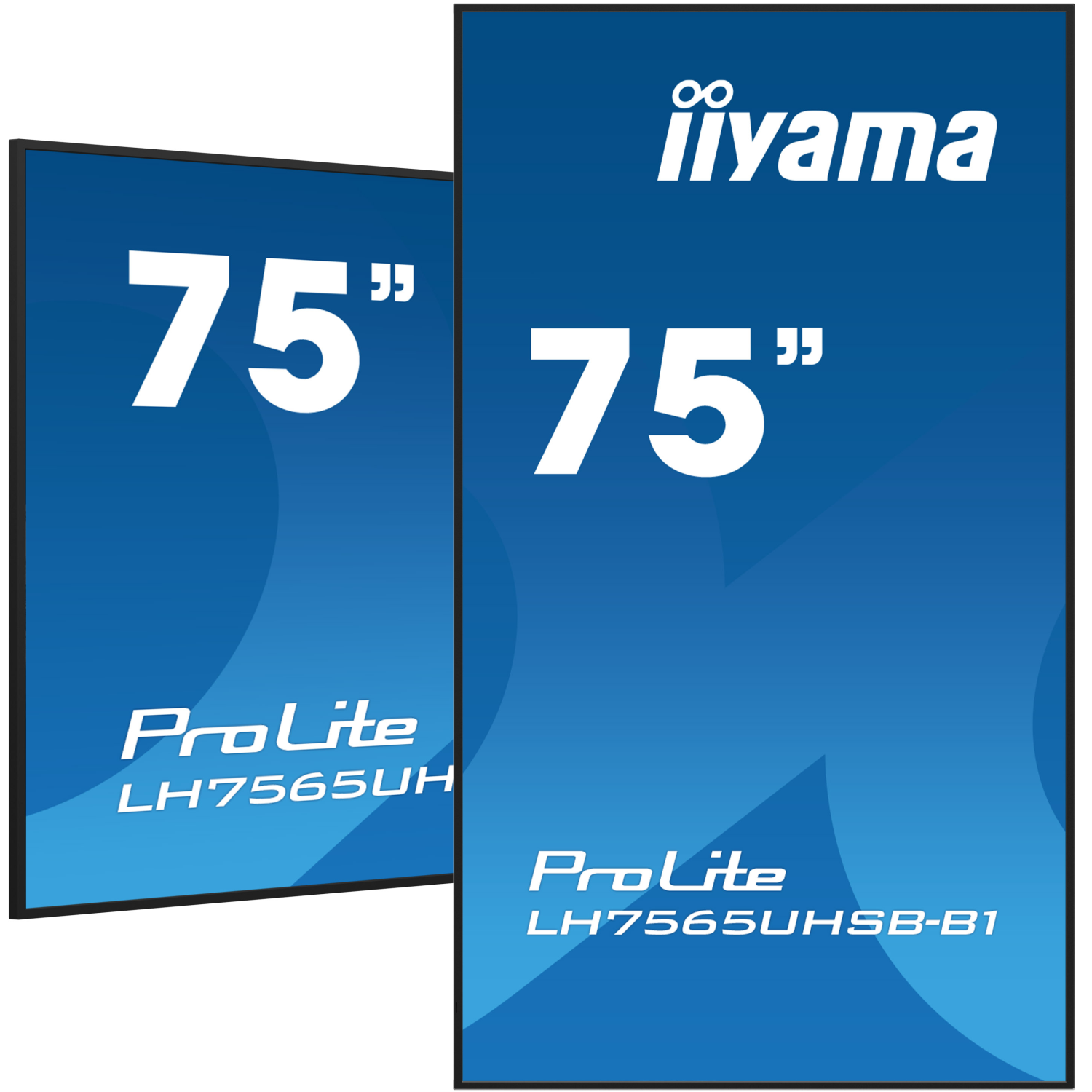 iiyama LH7565UHSB-B1 Signage Displays - 74.5 Inches - 4GB - Black