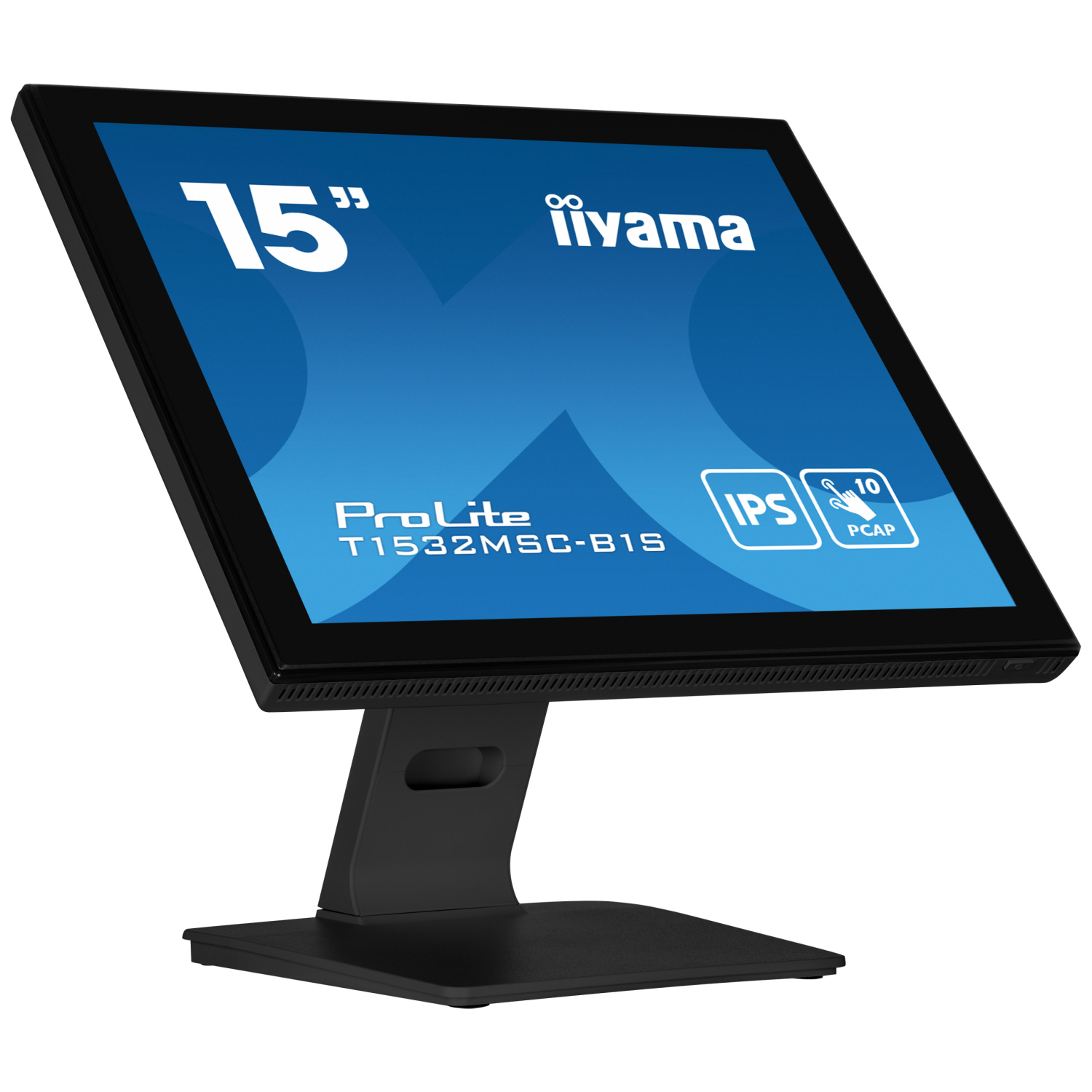 iiyama T1532MSC-B1S Computer Monitors - 15 Inches - Black