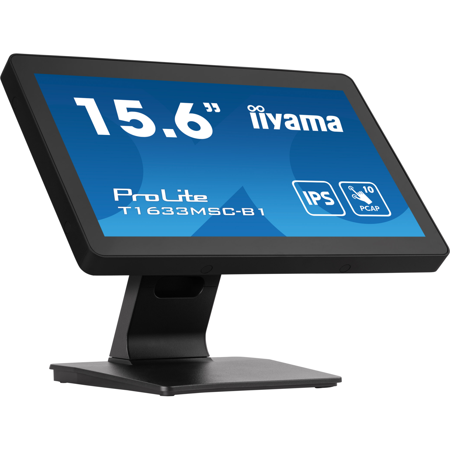 iiyama T1633MSC-B1 Computer Monitors - 15.6 Inches - Black
