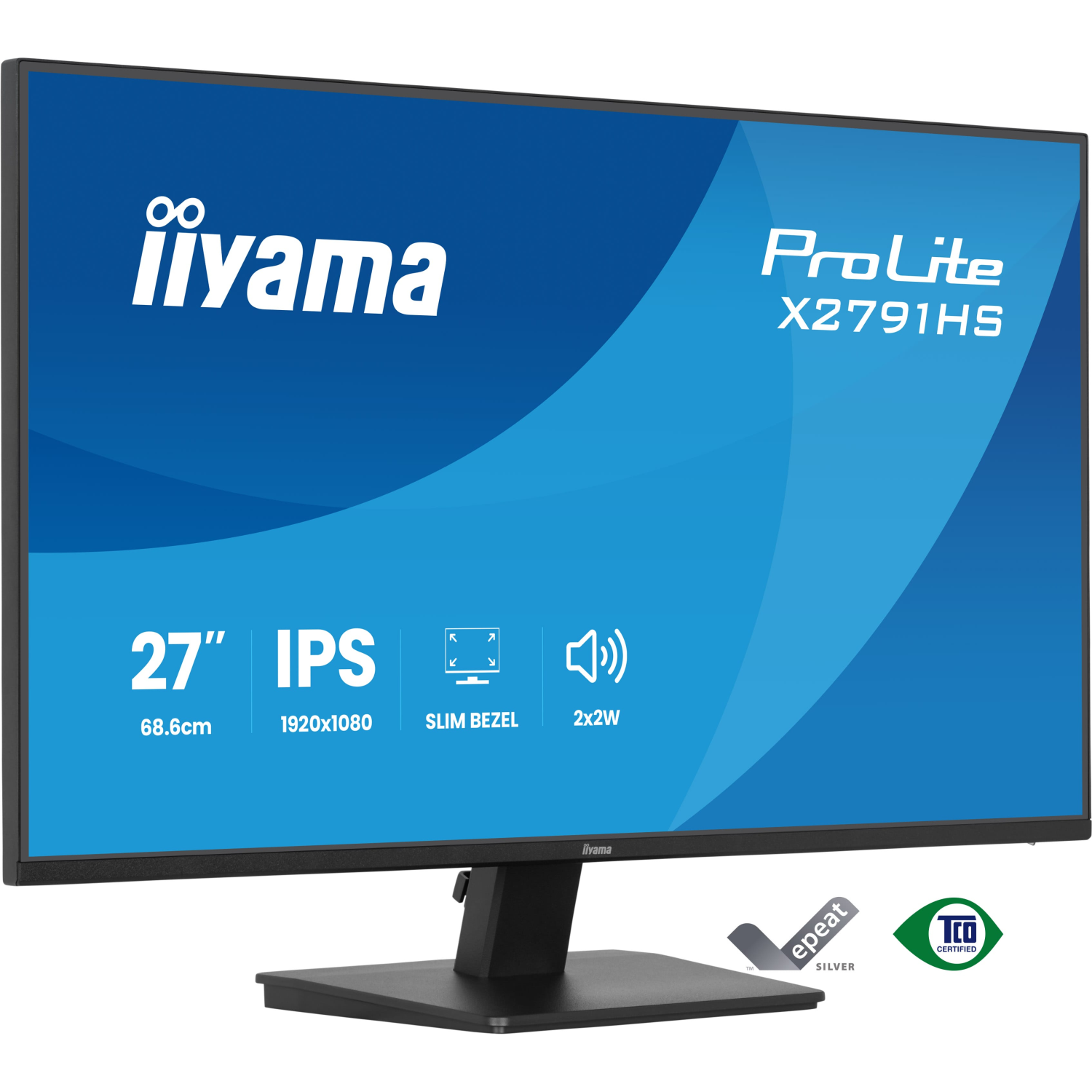 iiyama X2791HS-B1 Computer Monitors - 27 Inches - Black