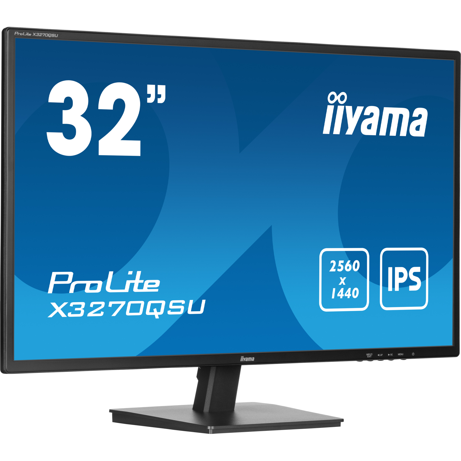 iiyama X3270QSU-B1 Computer Monitors - 31.5 Inches - Black