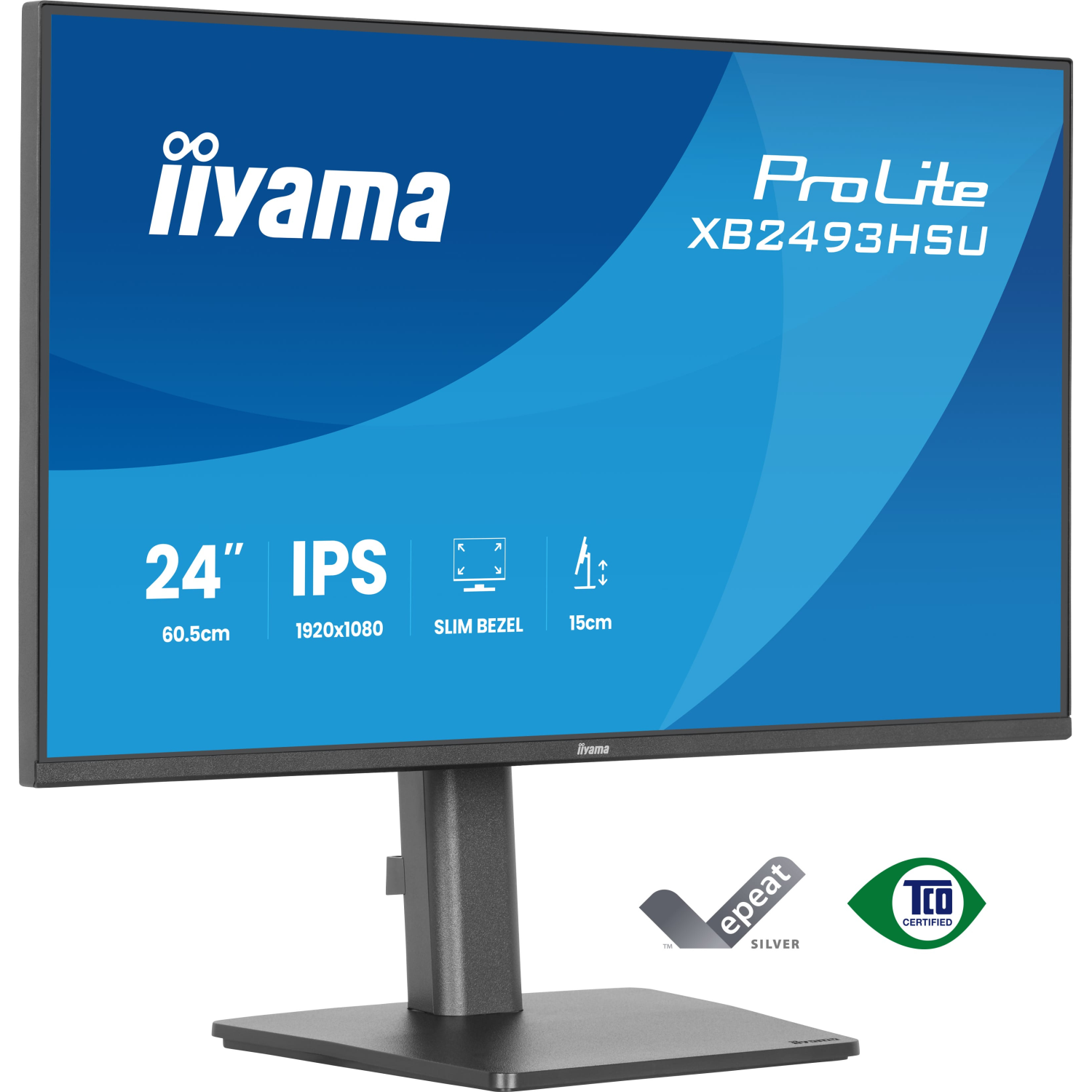 iiyama 23.8IN ULTRA THIN IPS PANEL