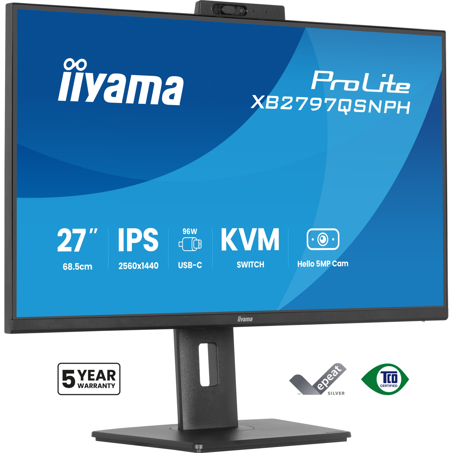 iiyama XB2797QSNPH-B1 27IN IPS LCD 4MS