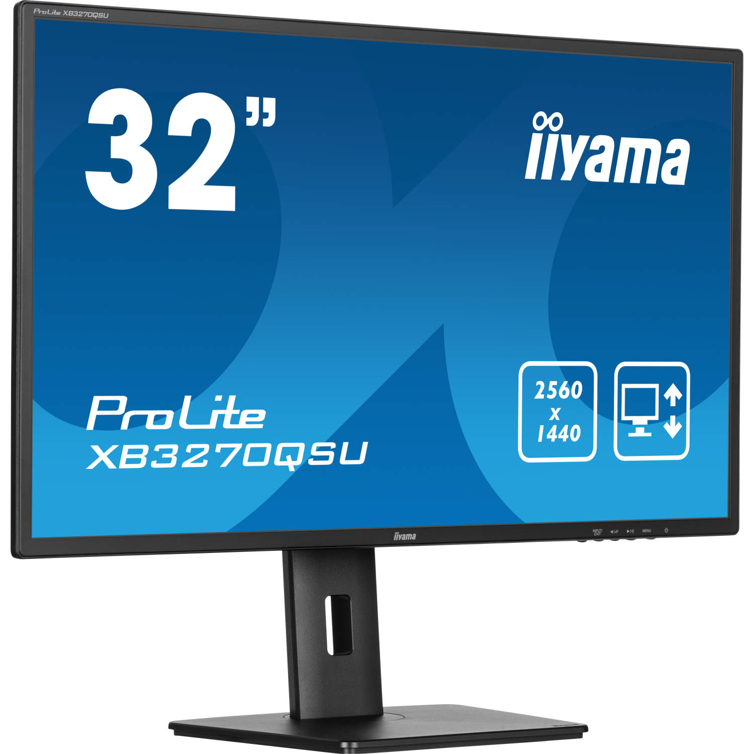 iiyama XB3270QSU-B1 Computer Monitors - 31.5 Inches - Black