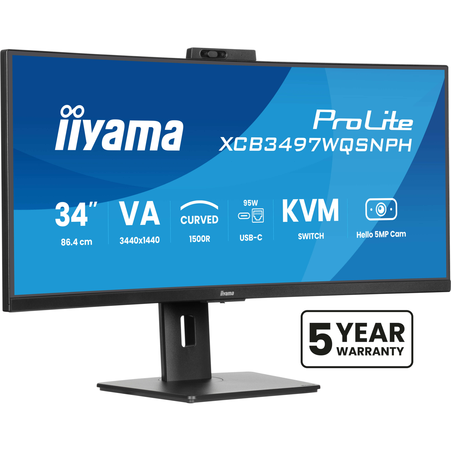 iiyama XCB3497WQSNPH-B1 Computer Monitors