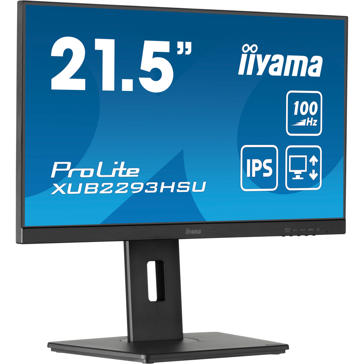 iiyama XUB2293HS-B7 Computer Monitors - 21.5 Inches - Black