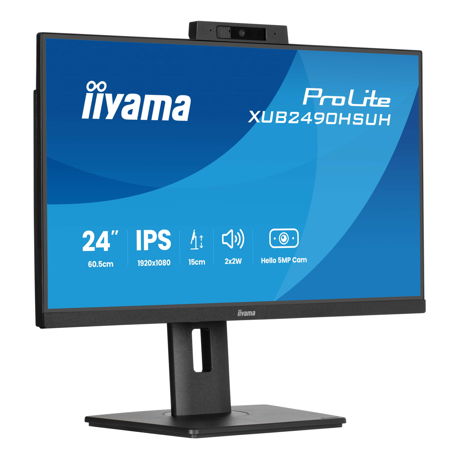 iiyama XUB2490HSUH-B2 Computer Monitors - 23.8 Inches - Black