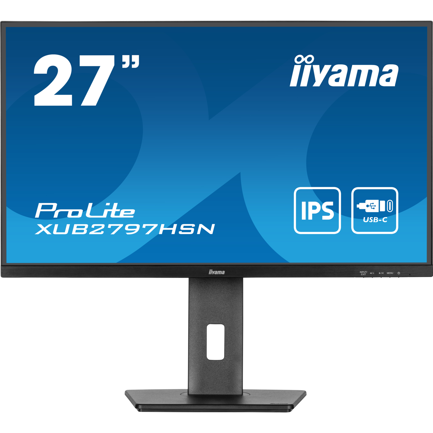 iiyama XUB2797HSN Computer Monitors - 27 Inches - Black