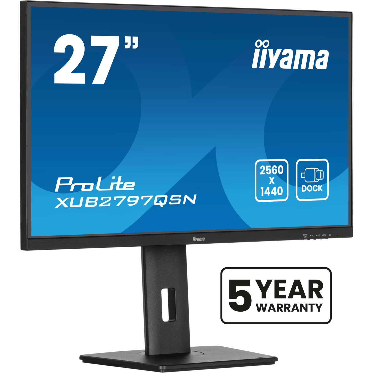 iiyama XUB2797QSN-B2 Computer Monitors - 27 Inches - Black