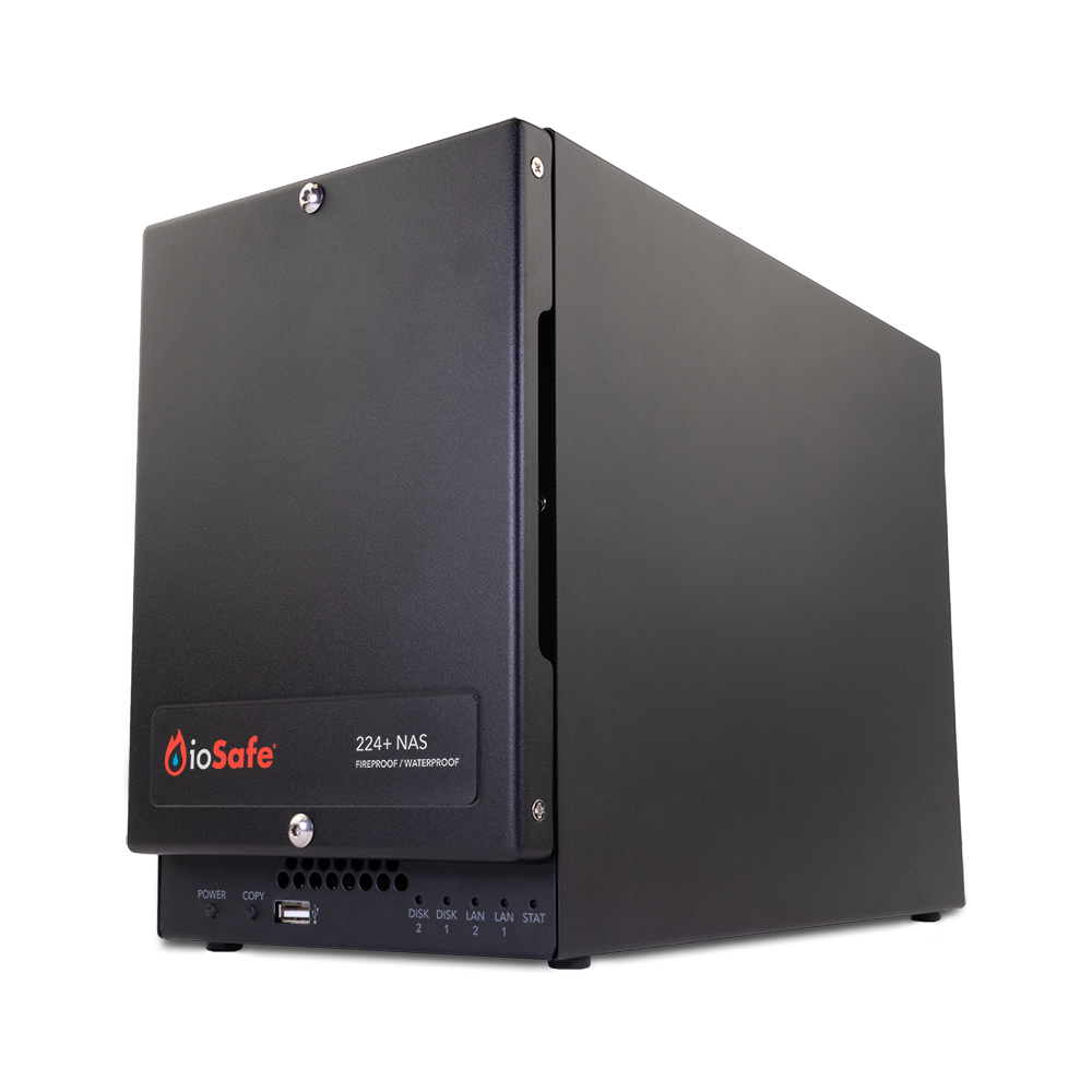 ioSafe J4125 NAS & Storage Servers - 2GB - Black