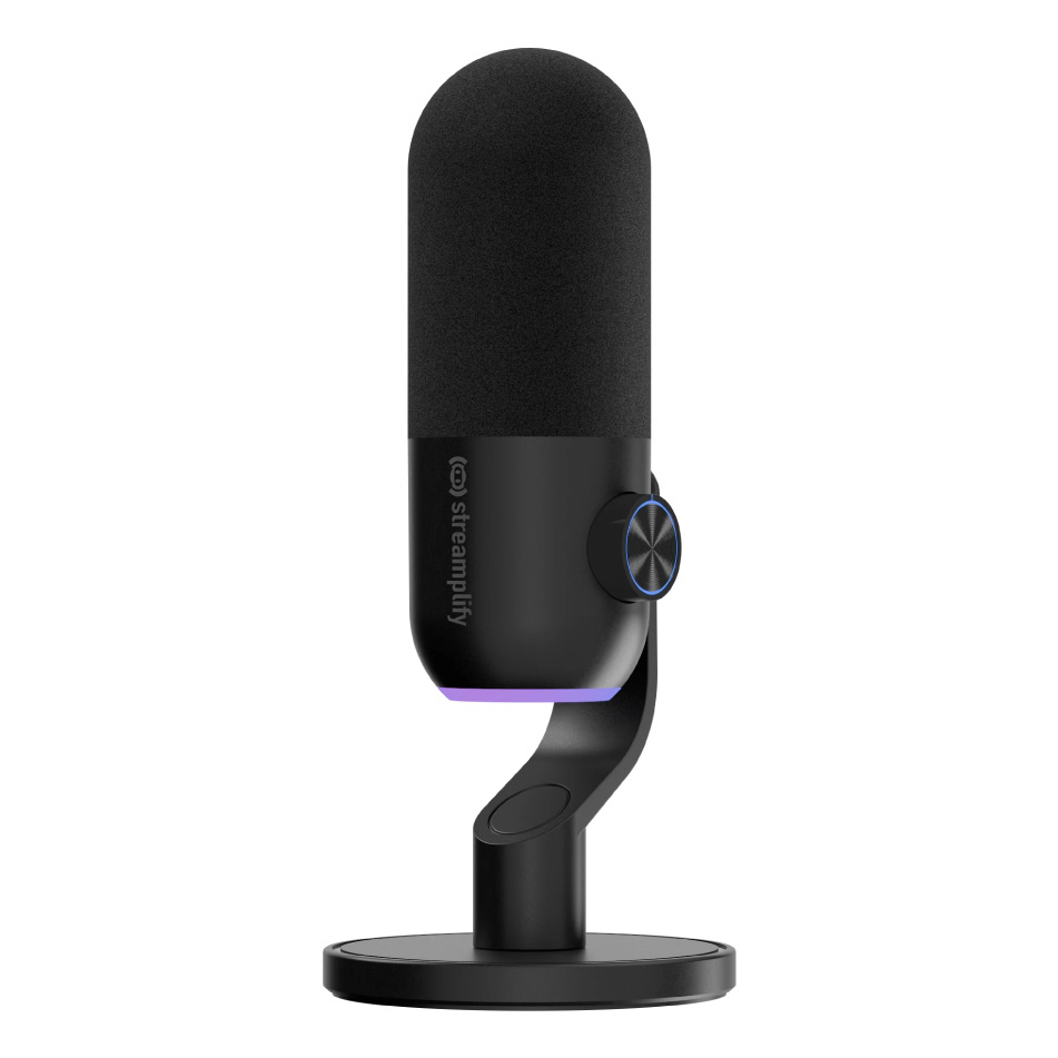 Streamplify MIC MINI Black Table microphone